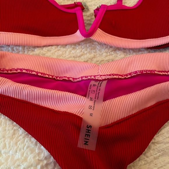 Pink & Red Swim Suit - Picture 2 of 2